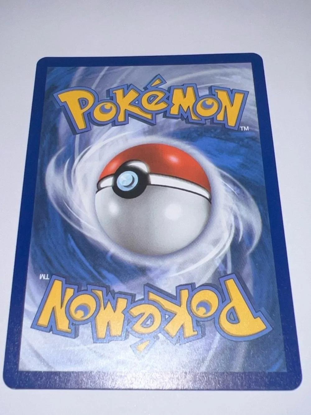 Pokemon Blastoise Holographic Card - Blue & Yellow Border